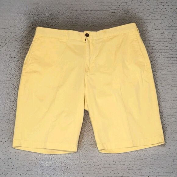 J Crew Mens Shorts Size 34 Inseam 10.5 Club  Bermuda Casual - Picture 1 of 5